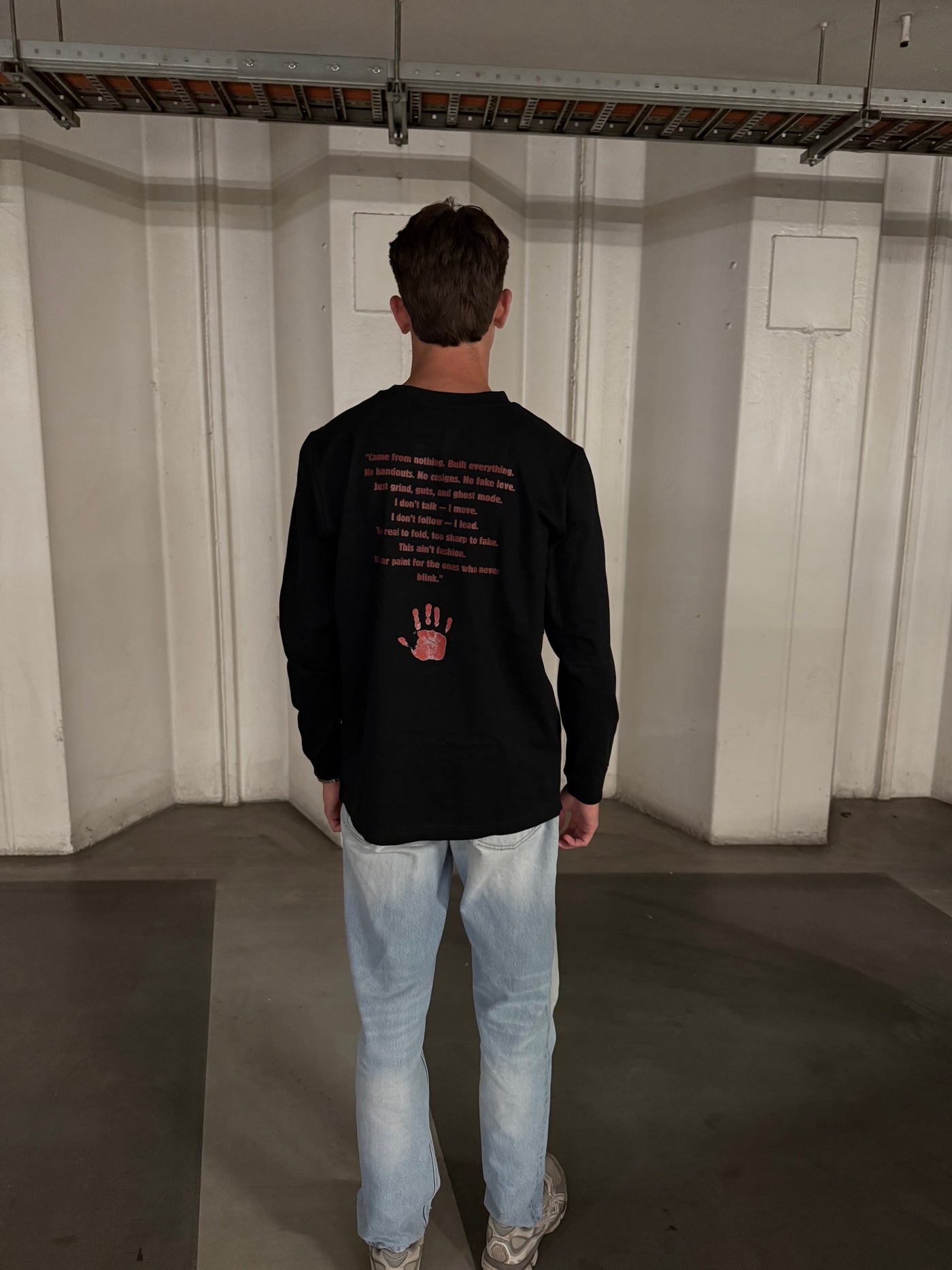 "Hand paint" longsleeve